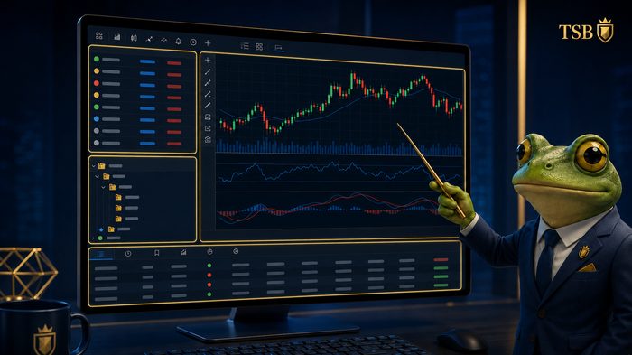 Interfața terminalului MetaTrader 4/5